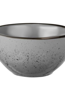 Салатник Ardesto Bagheria керамический, серый, 14 см (AR2914GREY)