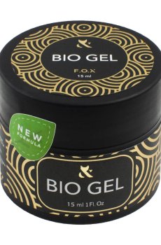 Универсальный эластичный гель для укрепления ногтей F.O.X Bio Gel 3 In 1, 15 мл