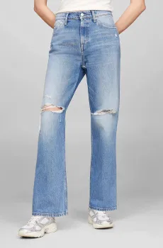Женские голубые джинсы BETSY MD LS Голубой 26-32 Tommy Jeans DW0DW19250
