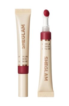 Зеркальный блеск для губ Sheglam Pout Pillow Cushion Lip Gloss с аппликатором, K.O., 10 г