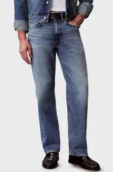Мужские синие джинсы 90S STRAIGHT ANDREW Синий 29-32 Calvin Klein Jeans LV04RF725G