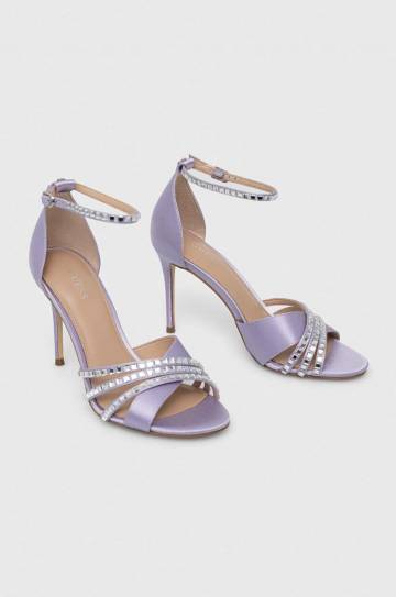 Сандалии Guess KADISHA цвет фиолетовый FL6KAD SAT07 Сандалии Guess KADISHA цвет фиолетовый FL6KAD SAT07