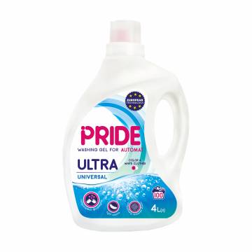 Гель для стирки Pride Ultra Gel Universal, 100 стирок, 4 л Гель для стирки Pride Ultra Gel Universal, 100 стирок, 4 л