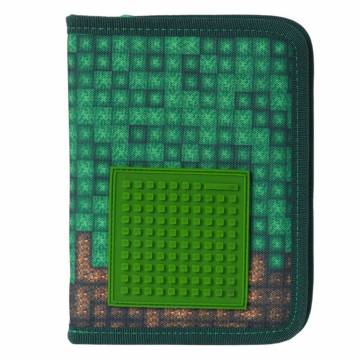 Пенал Pixie Crew Minecraft з пікселями зелено-коричневий (PXA-04-73) Пенал Pixie Crew Minecraft з пікселями зелено-коричневий (PXA-04-73)