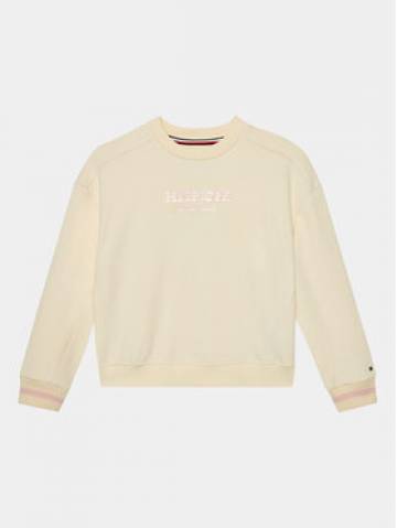 Tommy Hilfiger Світшот Monotype KG0KG07722 D Бежевий Relaxed Fit Tommy Hilfiger Світшот Monotype KG0KG07722 D Бежевий Relaxed Fit