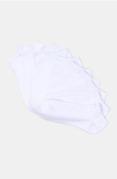 Ребристі шкарпетки 10 pack - білий