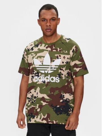 adidas Футболка Camo IS0215 Зелений Regular Fit adidas Футболка Camo IS0215 Зелений Regular Fit