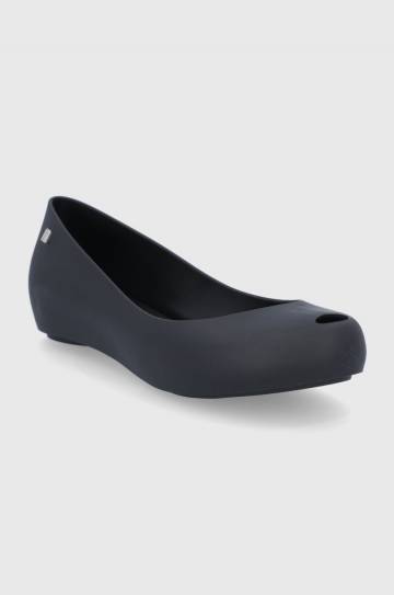 Балетки Melissa цвет чёрный на плоском ходу Балетки Melissa цвет чёрный на плоском ходу