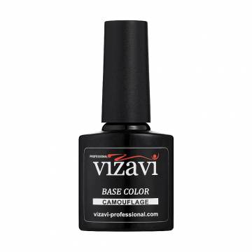 Каучуковое камуфлирующее базовое покрытие для гель-лака Vizavi Professional Base Coat VRC-05, 7.3 мл Каучуковое камуфлирующее базовое покрытие для гель-лака Vizavi Professional Base Coat VRC-05, 7.3 мл