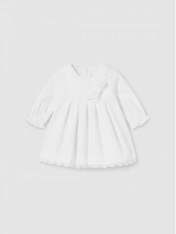 Mayoral Елегантне плаття 2.854 Écru Regular Fit