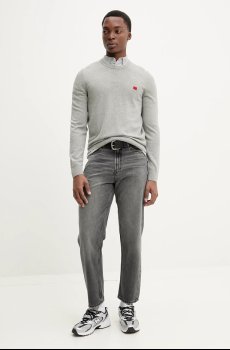 Хлопковое поло HUGO Deresino232