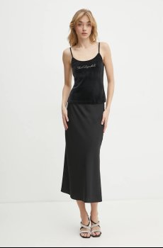 Велюровый топ Karl Lagerfeld