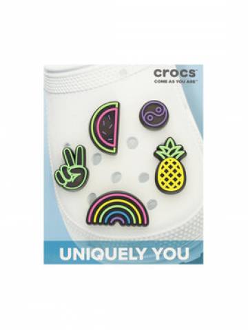 Crocs Прикраса для взуття Jibbitz New Led Fun 5 Pack 10009515 Кольоровий Crocs Прикраса для взуття Jibbitz New Led Fun 5 Pack 10009515 Кольоровий