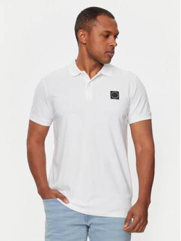Petrol Industries Поло M-1040-POL945 Білий Slim Fit Petrol Industries Поло M-1040-POL945 Білий Slim Fit