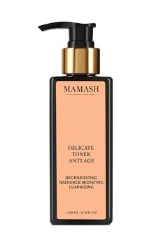 Уценка! Деликатный тоник для лица Mamash Delicate Toner Anti-Age для возрастной и увядающей кожи, 200 мл