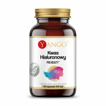 Гиалуроновая кислота Yango Kwas Hialuronowy Pro-Beauty 150 мг, 90 капсул Гиалуроновая кислота Yango Kwas Hialuronowy Pro-Beauty 150 мг, 90 капсул