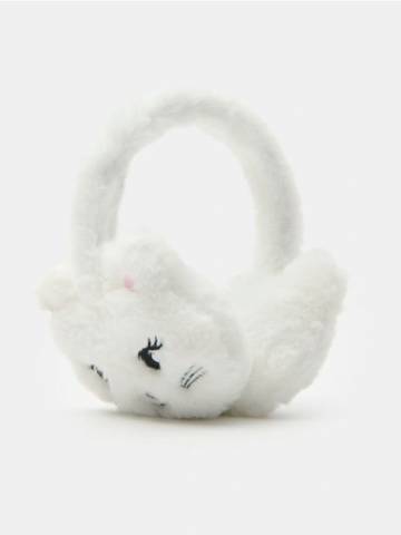 Теплі навушники - білий