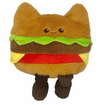 Мяка іграшка Fyyvalur Великі фуддіки Няшний бургер 24 см (99057)