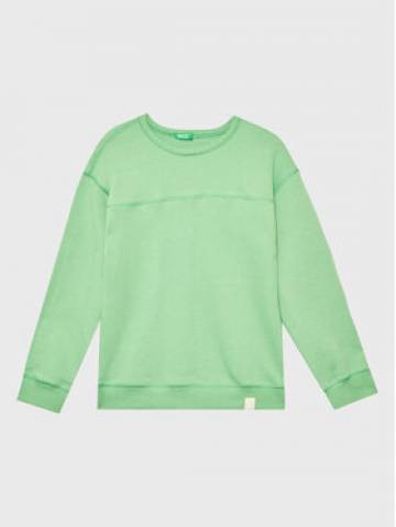 United Colors Of Benetton Світшот 3UHRC10BB Зелений Regular Fit United Colors Of Benetton Світшот 3UHRC10BB Зелений Regular Fit