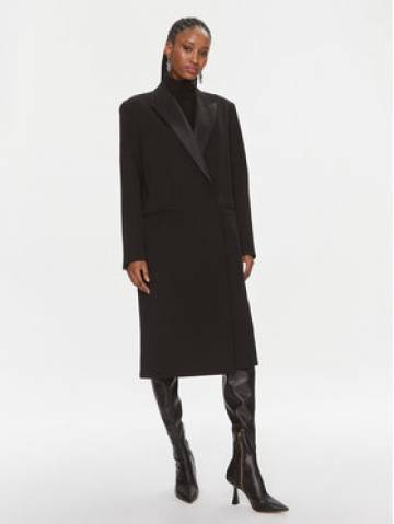 Calvin Klein Вовняне пальто K20K205970 Чорний Regular Fit Calvin Klein Вовняне пальто K20K205970 Чорний Regular Fit