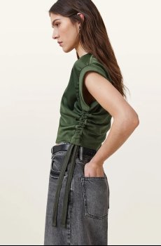 Блузка AllSaints MIRA SATIN