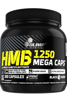 Бустер тестостерона Olimp Sport Nutrition HMB 1250 Mega Caps, 300 капсул