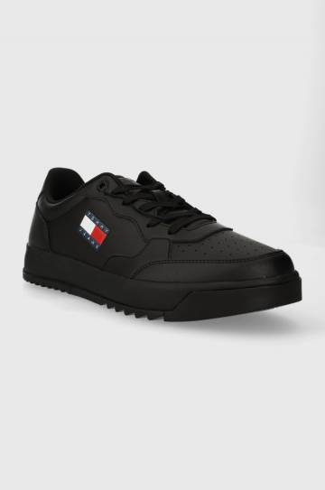 Кроссовки Tommy Jeans TJM RETRO ESS цвет чёрный EM0EM01397 Кроссовки Tommy Jeans TJM RETRO ESS цвет чёрный EM0EM01397