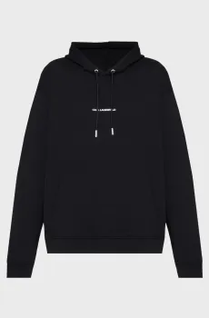 Мужское черное худи Черный M Karl Lagerfeld 561951.705173;990