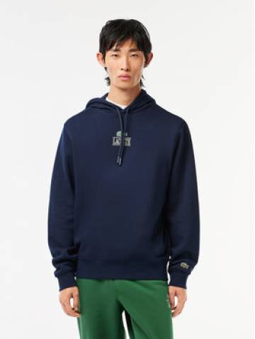 Lacoste Світшот SH5643 Cиній Classic Fit Lacoste Світшот SH5643 Cиній Classic Fit