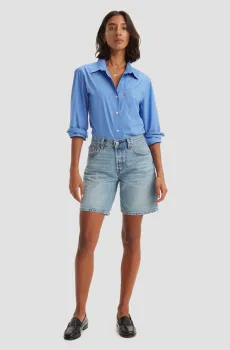 Женские голубые джинсовые шорты 501® 90s Lightweight Голубой 23 Levi’s® A8433;0001