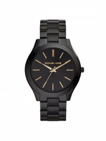 Michael Kors Годинник Slim Runway MK3221 Чорний Michael Kors Годинник Slim Runway MK3221 Чорний