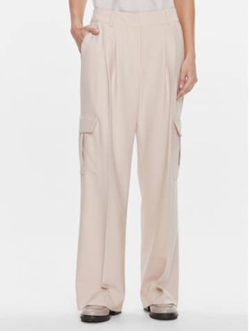 Herskind Штани з тканини Louise 5011993 Бежевий Relaxed Fit Herskind Штани з тканини Louise 5011993 Бежевий Relaxed Fit