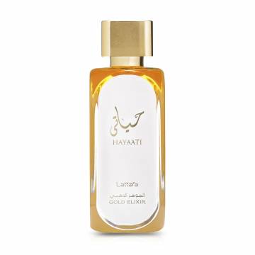 Lattafa Perfumes Hayaati Gold Elixir Парфюмированная вода унисекс, 100 мл Lattafa Perfumes Hayaati Gold Elixir Парфюмированная вода унисекс, 100 мл