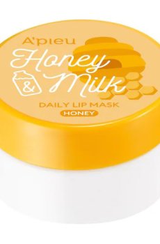 Питательная маска для губ Apieu Honey & Milk Daily Lip Mask, Honey, 6 г