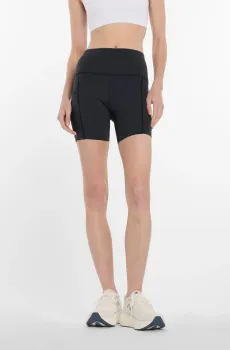 Женские черные шорты NB Sleek Pocket High Rise Short 6" Черный S New Balance WS51271BK