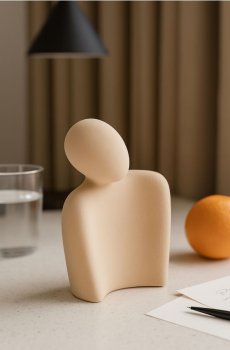 Стояча прикраса - бежевий