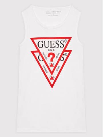Guess Повсякденна сукня K92K31 KAUD0 Білий Regular Fit Guess Повсякденна сукня K92K31 KAUD0 Білий Regular Fit