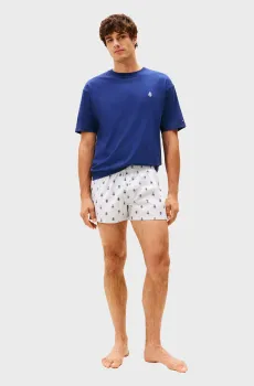 Мужская пижама (футболка, шорти) OVERSIZED & WOVEN Разноцветный L Tommy Hilfiger UM0UM03669