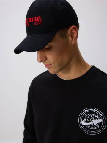 Reserved - Cappellino SUPERMAN™ - чорний - 309GX-99X Reserved - Cappellino SUPERMAN™ - чорний - 309GX-99X