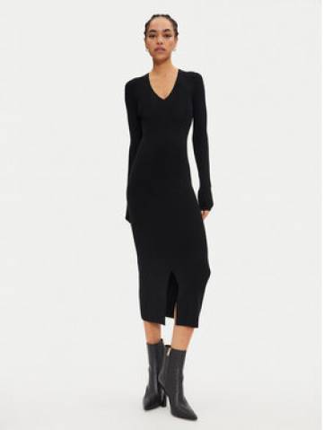 Calvin Klein Трикотажна сукня K20K207491 Чорний Slim Fit Calvin Klein Трикотажна сукня K20K207491 Чорний Slim Fit