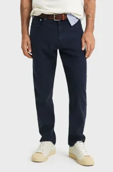 Мужские темно-синие льняные джинсы REG COT/LINEN JEANS Синий 36-32 Gant 1000306