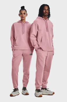 Розовое худи UA Summit Knit Hoodie (унисекс) Розовый L Under Armour 1377173-697