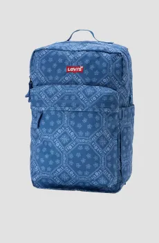 Синий рюкзак с узором Синий ONESIZE Levi’s® 232501;108.119