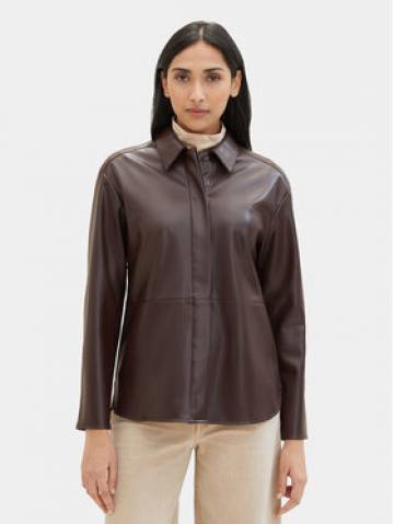 Tom Tailor Сорочка 1039143 Коричневий Regular Fit Tom Tailor Сорочка 1039143 Коричневий Regular Fit