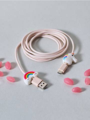 Захисник кабелю 2 pack - різнобарвний Захисник кабелю 2 pack - різнобарвний