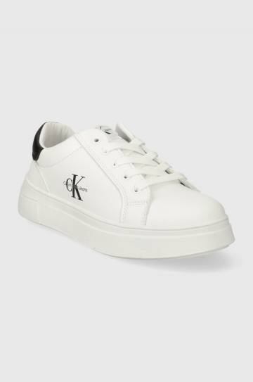 Детские кроссовки Calvin Klein Jeans цвет белый Детские кроссовки Calvin Klein Jeans цвет белый