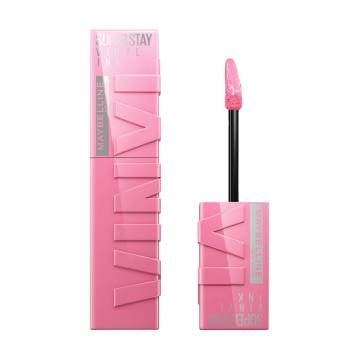 Стойкая жидкая помада для губ Maybelline New York SuperStay Vinyl Ink Liquid Lipstick, 155 Upbeat, 4.2 мл Стойкая жидкая помада для губ Maybelline New York SuperStay Vinyl Ink Liquid Lipstick, 155 Upbeat, 4.2 мл