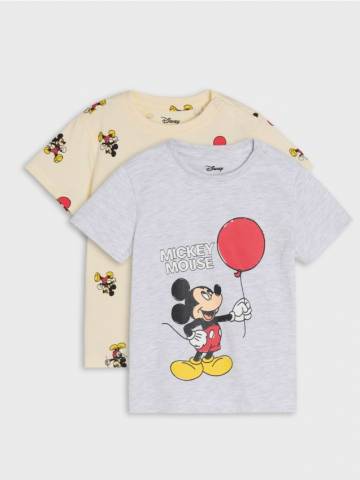Футболки, 2 шт. Mickey Mouse - сірий Футболки, 2 шт. Mickey Mouse - сірий