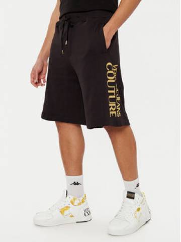 Versace Jeans Couture Спортивні шорти 78GADT05 Чорний Regular Fit Versace Jeans Couture Спортивні шорти 78GADT05 Чорний Regular Fit