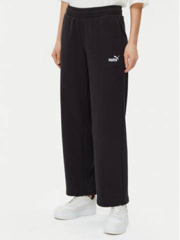 Puma Спортивні штани Ess Small No. 1 Logo 684979 Чорний Straight Fit Puma Спортивні штани Ess Small No. 1 Logo 684979 Чорний Straight Fit